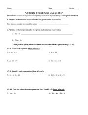 Algebra 1 Diagnostic Assessment pdf.pdf