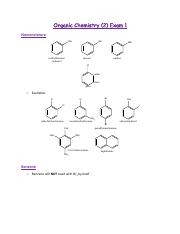 Organic Chem II - Exam 1.pdf