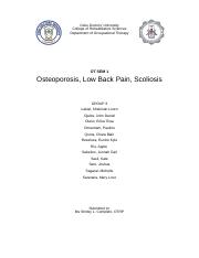 SEM 1- OSTEOPOROSIS, LBP, SCOLIOSIS.docx