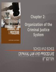 Chapter 2 - Organization of the Criminal Justice System 2022.ppt