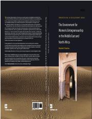 The Environment for Women’s Entrepreneurship in the Middle East and North Africa.pdf