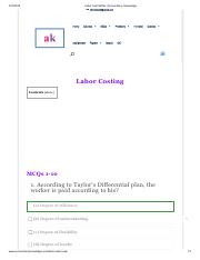 Labour Costing MCQs.pdf
