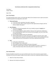 Comparative Synthesis Essay Peer Review Worksheet.docx