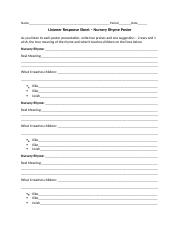 Listener Response sheet.docx