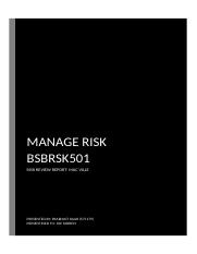 Manage risk.docx