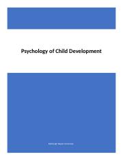 Psychology of Child Development.docx