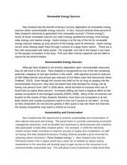 Essay on energy