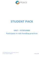 SITXFSA006 - Student pack.pdf