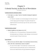 Chapter 5_ Colonial Society on the Eve of Revolution.docx