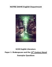 Literature Paper 1 Exemplar Questions Booklet JH.docx