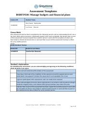 BSBFIN501 Assessment Templates.done V1.1120.docx