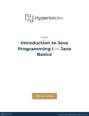 SE L2T02 - Introduction to Java Programming I - Java Basics.pdf