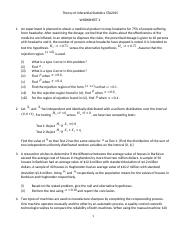 Theory of Inferential Statistics STA2015 Worksheet4.docx