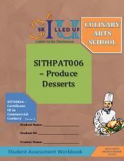 SITHPAT0006 Student Assessment Workbook V1.0.21.pdf