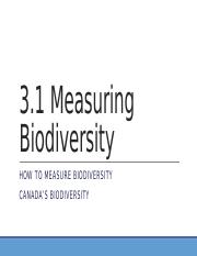 3.1 3.2 Biodiversity and Communities FIB.pptx