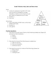 Grade 11 Review_ Mass, Mole and Molar Mass.pdf