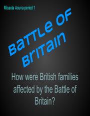Battle of Britain Power point