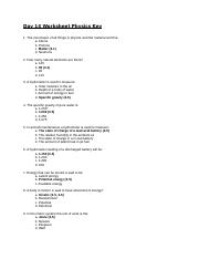 Day 14 Worksheet Physics Key.docx