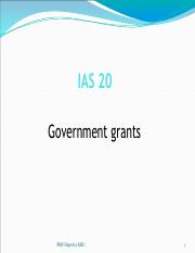 IAS 20 Government grants & goverment assistance.pdf