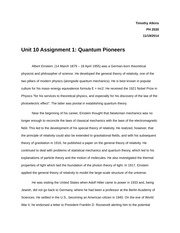Unit 10 Assignment Quantum Pioneers