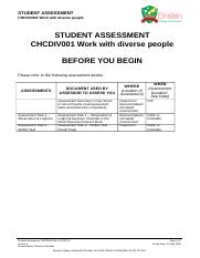 CHCDIV001 Student Assessment. V1. 110520 (for CHC43115).doc