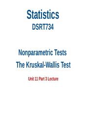 Unit_11_Part_3_The Kruskal-Wallis Test_Parametric_Test.ppt