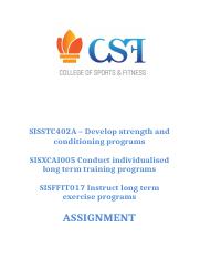 SISSSTC402A_SISFFIT017_SISXCAI005_Assignment V3.docx