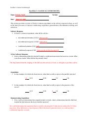 PSYC 101 Worksheet Classical Conditioning.docx