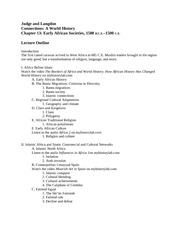 Lecture Outline Chapter 13