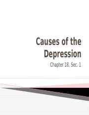 Causes of the Depression.pptx