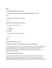 ALL Questions - FIN 4634 Midterm .docx