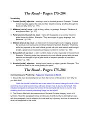 Hannah Chen - The Road 5 Assignment - P 175 - 204.pdf