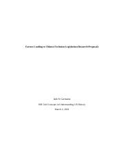 St Germaine Migration and Immigration Research Proposal-Bibliography-Summary.docx