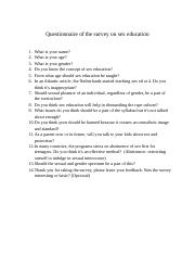Questionnaire of the survey on sex education.docx