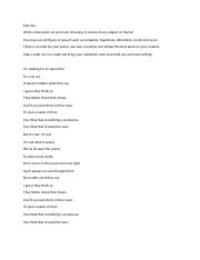 poems english 5.docx