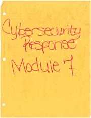 Cybersecurity Incident Response Module 7 notes.pdf