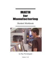 Math For Manufacturing Student Workbook.pdf
