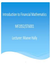 Lecture 1 - Cashflow Models & the Time Value of Money (1).pdf