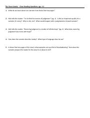 The Great Gatsby - Close Reading Questions, pgs. 1-2.docx