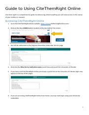 Guide to using CiteThemRight Online.docx