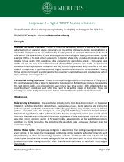 Assignment 1 -  Digital SWOT.pdf
