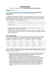 Graphing Problems Worksheet.docx