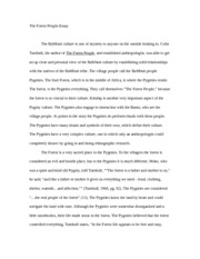 The Forest People Essay