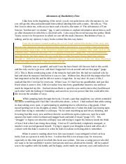 Реферат: Huckleberry Finn Essay Research Paper Huckleberry FinnIn