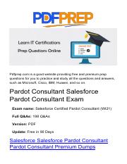 Salesforce Pardot Consultant Exam Dumps.pdf