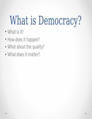 2 Democracy