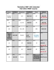 MAT 105 Calendar Fall 2021(1).docx