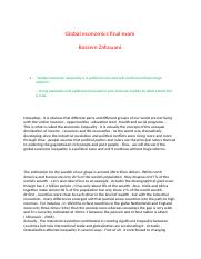 Global economics final exam.docx