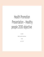 NSG6002 Week 4 project - health people 2023.pptx