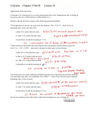 Calculus Chapter 3 Lesson 10 ANS(2)